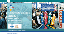 Desktop Screenshot of healthcare-estates.com
